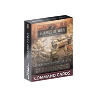 Flames of War: British: Liberation of Italy British Command Cards (x55 Cards)