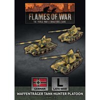 Flames of War: German: Waffentrager Tank-Hunter Platoon (x3 Plastic)