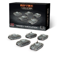Flames of War: German: Panzer II Platoon (x5 Plastic)