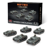 Flames of War: German: Panzer III/StuG III A Platoon (x5 Plastic)