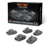 Flames of War: German: Panzer 38(t) Platoon (x5 Plastic)