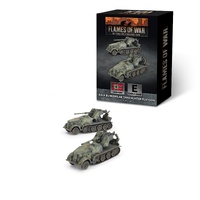 Flames of War: German: 8.8cm Bunkerflak Tank-hunter Platoon (x2)