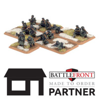 Flames of War: German: HMG Platoon (Greatcoat) (Made to Order)