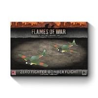 Flames of War: Japanese: Zero Fighter-Bomber Flight (x2 Plastic)