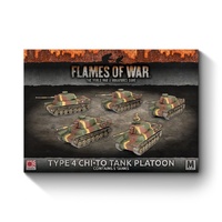 Flames of War: Japanese: Type 4 Chi-To Tank Platoon (x5)
