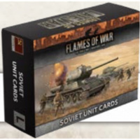 Flames of War: Soviet Unit Cards