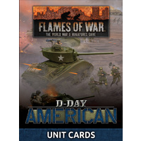 Flames of War: D-Day American Unit Cards
