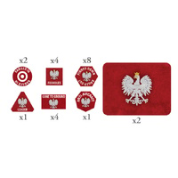 Flames of War: Polish: Polish Tokens & Objectives