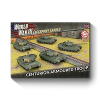 WWIII: Checkpoint Charlie - British Centurion Territorial Armoured Troop (Plastic)