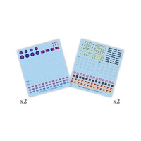 WWIII: Checkpoint Charlie British: Decals (x4 decal sheets)