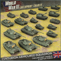 World War III: British: Centurion Territorial Armoured Squadron (Plastic)