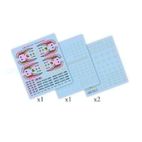 World War III: American: American Decals (x4 decal sheets)