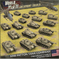 World War III: American: M48 Patton Tank Company (Plastic)