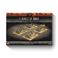 Flames of War: Marine 105mm Artillery Battery (x4)