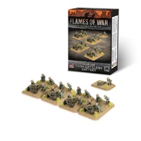 Flames of War: Marine 75mm Artillery Battery (x4)