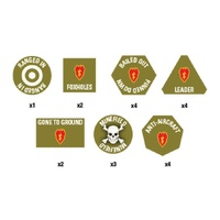 Flames of War: Vietnam - Tropic Lightning Token Set