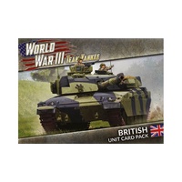 World War III: British Unit Card Pack 