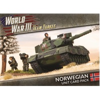 World War III: Norwegian Unit Cards 