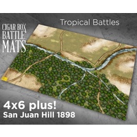 Battle Mat: 4x6 Tropical Gaming