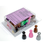 Pack of 50 Asst 12 x 24mm Milk Bottle Pawn