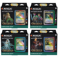 Magic the Gathering: The Lord of the Rings Tales of Middle Earth Commander Decks