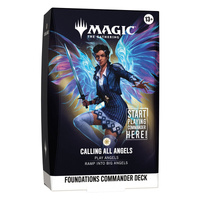 Magic the Gathering: Foundations Commander White Deck - Calling All Angels
