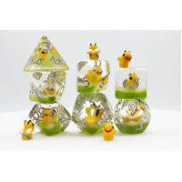 Happy Bees RPG Dice Set