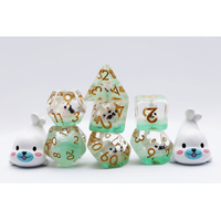 White Seal RPG Dice Set