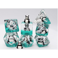 Panda on Water RPG Dice Set