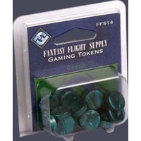 Gaming Tokens (20) Green