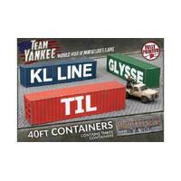 Battlefield in a Box: Modern: 40ft Shipping Containers (x3)