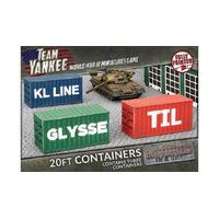 Battlefield in a Box: Modern: 20ft Shipping Containers (x3)