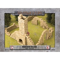 Battlefield in a Box: Wartorn Village - Ruins - Sandstone (x8) 