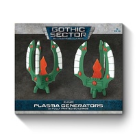 Battlefield in a Box: Gothic Sector: Eldar Plasma Generators (x2)