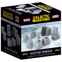Battlefield in a Box: Galactic Warzones: Rebel Outpost - Scatter Terrain (x9)