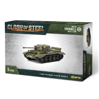 Clash of Steel: Cromwell Recce Troop (x3 Plastic)