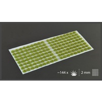 Tufts: Dry Green 2mm (Small)