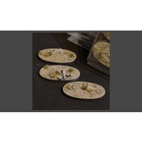 Arid Steppe Bases Oval 75mm (x3)