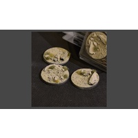 Arid Steppe Bases Round 50mm (x3)