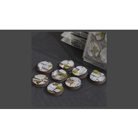 Temple Bases Round 32mm (x8)