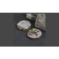 Temple Bases Round 60mm (x2)