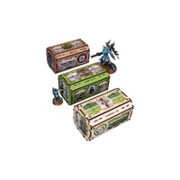 Infinity Scenery - Al Medinat Containers (3) PREPAINTED