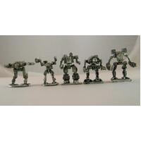 BattleTech Miniatures: BattleForce Scale Clan Star Pack 1 (5 mechs)