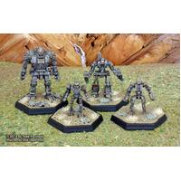 BattleTech Miniatures: BattleForce Scale Inner Sphere Lance Pack 2 (4 mechs)