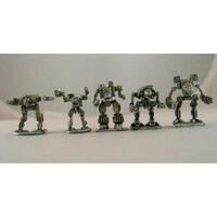BattleTech Miniatures: BattleForce Scale Clan Star Pack 2 (5 mechs)