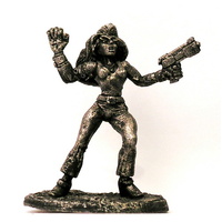 Striper Assassin in Human Form with Gun