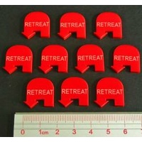 Red Retreat Tokens (10)