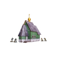 WW2 Ostfront Village Tserkov (1) (Pre-painted 28mm)