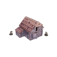 WW2 Ostfront Village Barn (1) (Pre-painted 28mm)