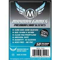 Premium Euro Card Sleeves (50) - 59x92mm